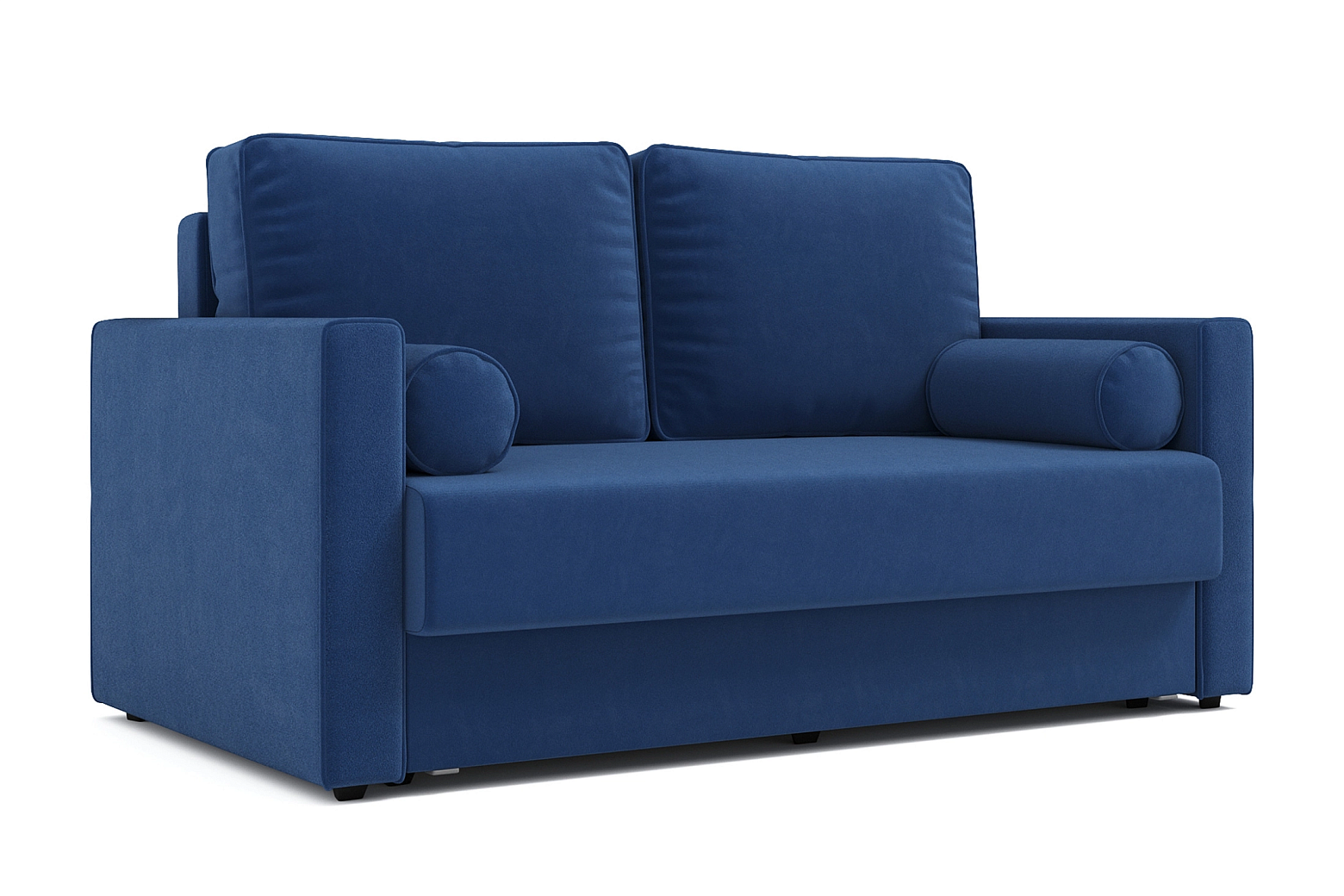 Диван еврокнижка Рокс 2-х местный темно-синий
