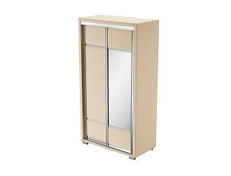 Шкаф 2х дв Orma Soft 2 (1 зеркало) Орматек
