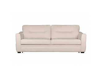 Диван Хьюстон 3 р, Белый, Ткань Velvet Lux 01 Home Collection