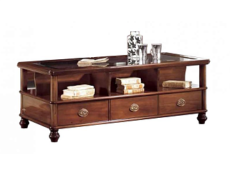 Столик журнальный 3 ящика Maria Silva MS834