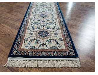 Иранский ковер из шерсти и шёлка «ISFAHAN IR» 7-393-IR 76 x 420 см Мир ковров