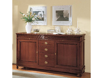 Буфет 2 двери с 6 ящиками Maria Silva MS909