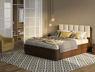 Кровать Wood Home 2 с подъемным механизмом — 160 x 200 Орматек