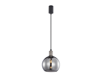Подвес Dubbel (чёрный) D200*H380/1880 1*E27*40W Ангстрем