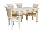 Стол "Милан" 140/180 + 4 стула "Венеция Люкс"