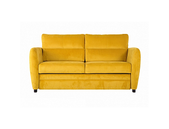 Диван Милан 3 р , Желтый, Ткань Velvet Lux 83 Home Collection