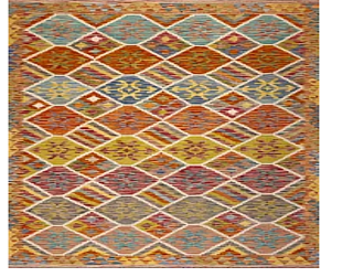 Пакистанский ковер из шерсти «KILIM» 23-2101 222 x 245 см Мир ковров