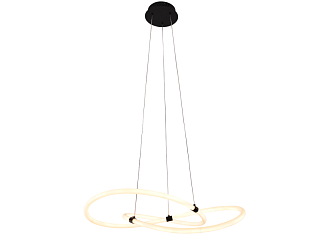 Подвесная люстра Vendel (чёрный) D700*H1000/1800 LED*36W Ангстрем