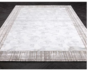 Турецкий ковер из полиэстера «ALMADI» N906A-GRAY-GRAY от 160 x 230 см Мир ковров
