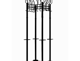 Вешалка ТИ_гардероб. Гардикс-4 черн., 307993