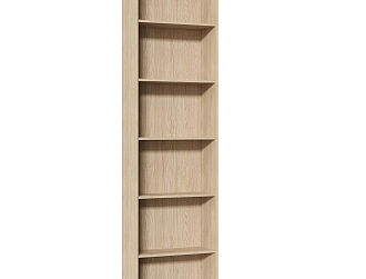 Стеллаж прямой Некст кристал торцевой