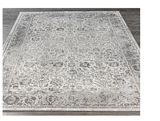 Турецкий ковер из полиэстера «VENTURA» CL03A-GREY 160 x 230 см Мир ковров