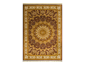 Бельгийский ковер из вискозы «ESMERALDA» 2M022-RUS-GLD 120 x 160 см Мир ковров