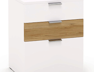 Тумба прикроватная Сохо белая