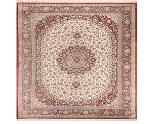 Иранский ковер из шёлка «QUM MM IR» 12-458-IR Мир ковров