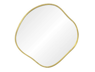 Зеркало Organic M Gold в тонкой раме Smal Ангстрем