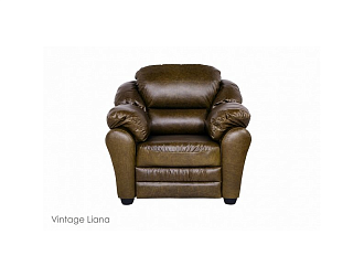 Кресло "Берг", Кожа Vintage Liana Home Collection