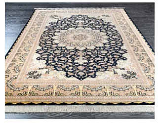 Иранский ковер из шёлка «QUM MM IR» 14-102-IR KAZEMI 200 x 305 см Мир ковров