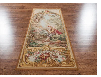 Китайский ковер из шерсти и шёлка «FINE TAPESTRY 18/22» 2158-B 97 x 216 см Мир ковров