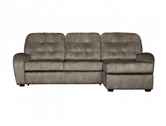 Угловой диван Монреаль с канапе, Коричневый, Ткань Milano 3 Home Collection