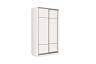 Шкаф-купе двухдверный Альнаир белый