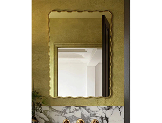 Fancy Gold Зеркало в тонкой раме Smal Ангстрем