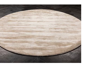 Индийский ковер из шёлка «SILK VEIL» PLAIN-G145(Round) Мир ковров