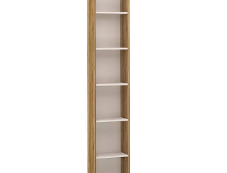 Стеллаж прямой Сохо беж торцевой