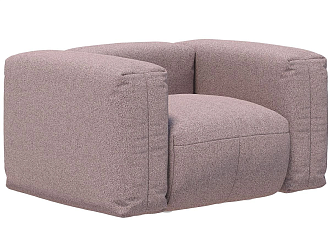 Кресло Брауни Премьер с широкими подлокотниками без механизма 