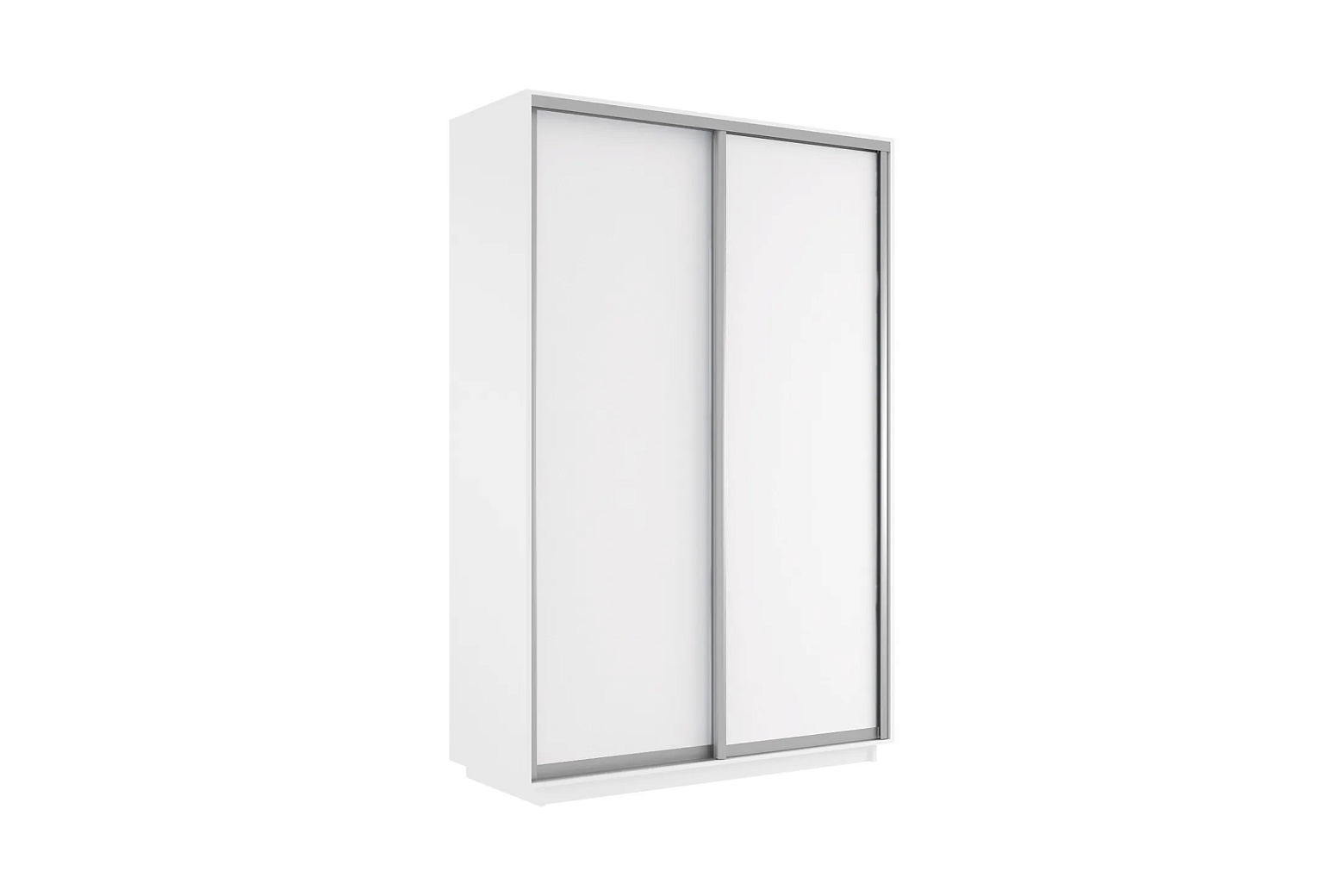 Шкаф-купе 2-х дверный Нонтон белый снег