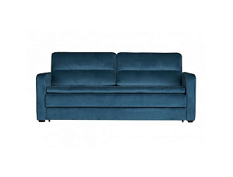 Диван Неаполь 3р 230, Синий, Ткань Велюр Силкшайн 67 Home Collection