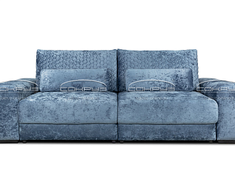 Прямой диван Палермо А, синий