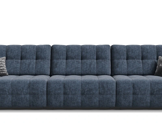 Диван Босс ХО Макс Велюр Роял топаз / Камень