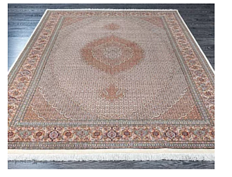 Иранский ковер из шерсти и шёлка «TABRIZ MAHI» 11-113-IR 200 x 310 см Мир ковров