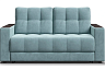 Диван Босс 2х местный Велюр Монолит аква