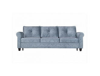 Диван Франческо 3 р, Голубой, Ткань Averno Mint Нет отзывов Home Collection