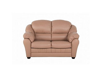 Диван Берг 2 р, Желтый, Кожа Supreme Gobi Home Collection