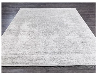 Индийский ковер из шерсти и арт-шёлка «MODERN CLASSIC» MINT226-CHARCOAL 268 x 307 см Мир ковров