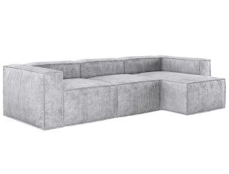 Диван Бриошь Оптимум угловой пр\лев с широкими подлокотниками