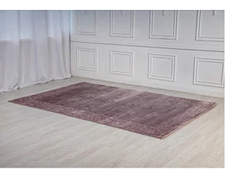 Индийский ковер из арт-шёлка «EDINBURG» BORDER-LAVENDER от 72 x 140 см Мир ковров