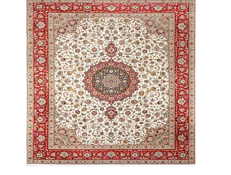 Иранский ковер из шерсти и шёлка «TABRIZ IR» 801-4290-IR Мир ковров