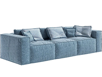 Диван Бриошь 3-х местный Премьер+ без подушек