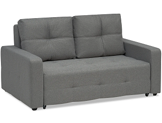 Диван выкатной Калипсо compact рогожка серая