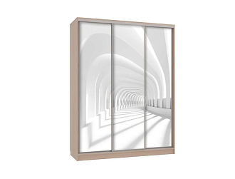 Шкаф-купе Бассо 7-600 58 дуб млечный