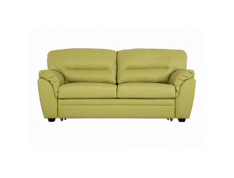 Диван Атлантик 3 р, Зеленый, Кожа Madras Phistachio Home Collection