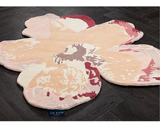 Индийский ковер из шерсти «TED BAKER» Shaped Magnolia Light Pink 162302(Round) Мир ковров