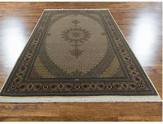Иранский ковер из шерсти и шёлка «TABRIZ MAHI» 9-717-Piroozian-IR 200 x 315 см Мир ковров