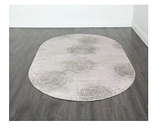 Турецкий ковер из шерсти и акрила «PATARA_M» 0149A-LSAN-LIL(Oval) 200 x 300 см Мир ковров