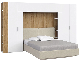 Комплект для спальни Сохо белая №13