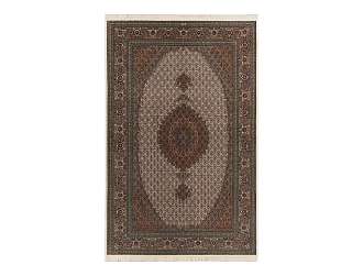 Иранский ковер из шерсти и шёлка «TABRIZ MAHI» 12-110-IR 200 x 310 см Мир ковров